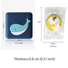 POLEXIN 3 cái dừng cửa đồ họa hoạt hình - Nhiều màu - Xem 7