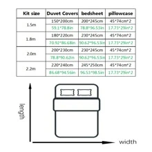 Bộ 4 vỏ chăn họa tiết hoa oải hương gồm 1 vỏ, 1 ga trải phẳng, 2 vỏ gối không đầy, bộ vỏ chăn polyester gia đình hiện đại - Màu tím hoa cà - Xem 8
