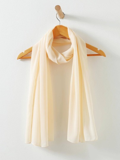 قطعة واحدة وشاح مُلَوَّن للنساء، كاجوال للاستخدام اليومي في الشتاء والخريف