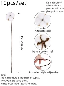 10pcs Artificial Flower, Valentine Day, Gift Gifts Birthday Graduation