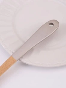 1 pieza Espátula de cocina de madera - Albaricoque - Ver 4