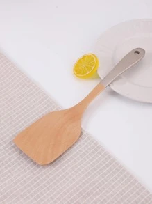 1 pieza Espátula de cocina de madera - Albaricoque - Ver 1