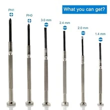 6pcs Non-slip Screwdriver Set - Multicolor - View 3