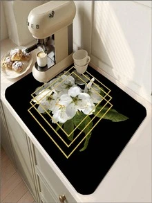 1入組花卉圖案餐墊 - 彩色 - 查看 1