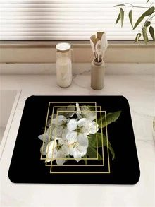 1入組花卉圖案餐墊 - 彩色 - 查看 3
