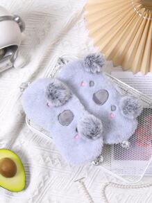 1pc Cute Cartoon Koala Eye Mask - Multicolor - View 2