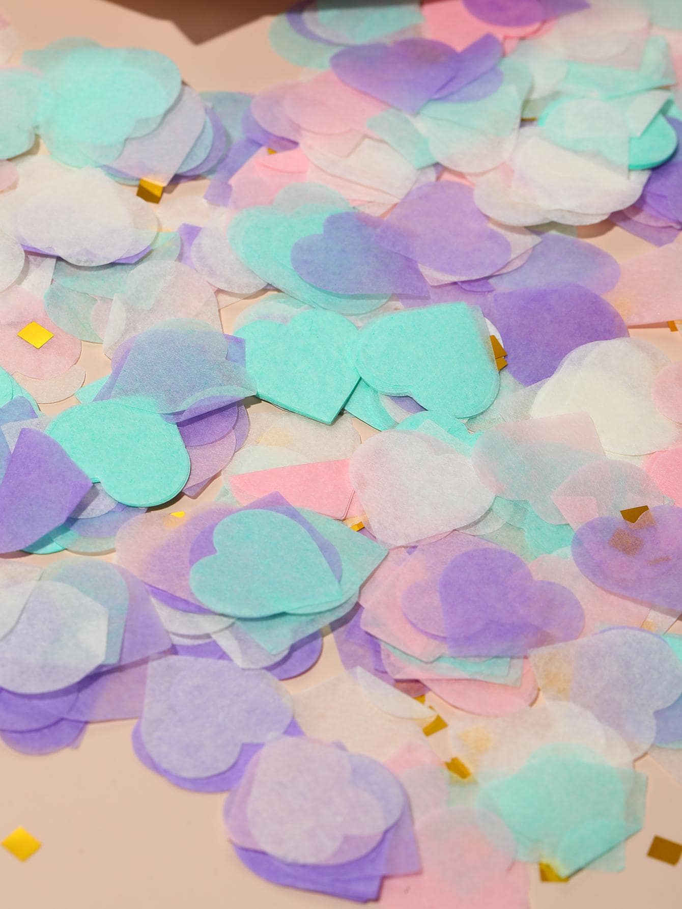 1pc/10g Small Round Confetti Balloon Decor - Multicolor - View 2