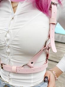 Cinturón arnés minimalista - Rosa - Ver 4