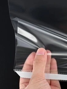 Protectores De Hojas Transparentes De 8.5 X 11 Pulgadas Para Carpeta De 3 Anillas, Fundas De Plástico Para Carpeta, Protector De Papel De Carga Superior Tamaño Carta, Paquete De 50 - transparente - Ver 7