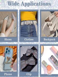 1卷水鑽裝飾DIY裝飾 - 彩色 - 查看 3