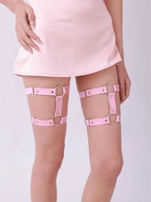 2 chiếc nhẫn liên kết đai nịt bụng - Hồng - Xem 2