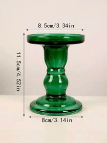 1入組玻璃燭臺 - 綠色 - 查看 6