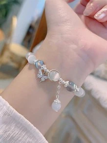 Andkiss Vòng tay đính cườm hình con bướm - Nhiều màu - Xem 2
