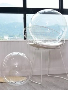 5入 24英吋透明PVC Bobo泡泡氣球，婚禮生日派對裝飾、嬰兒洗禮玩具、聖誕裝飾 - 無色 - 查看 6