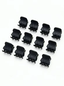 Juego de 12 pinzas de pelo sólidas de uso diario para mujeres, pinzas para el pelo, ganchos para el pelo, abrazaderas para el cabello, sujetadores para el cabello
