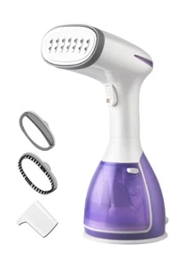 1pc ABS Garment Steamer, Modern Portable Garment Steamer For Laundry - Purple - View 1