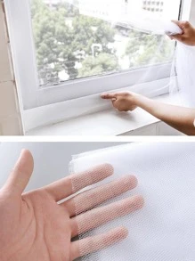 1pc Anti-mosquito Window Screen Net - White - View 3