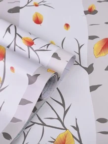 Giấy dán tường in hình cây 1 cái - Nhiều màu - Xem 7