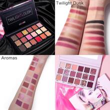 UCANBE TwilightDusk + Aromas Nude Eyeshadow Palette Makeup Set, Matte Shimmer Glitter Pressed Pearl All Highly Pigmented Blending Powder, Natural Velvet Texture Eye Shadow Kit - 彩色 - 查看 5