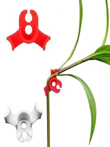 1入組植物極簡風格素色植物夾適用於花園