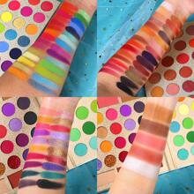 UCANBE Professional 86 Colors Eyeshadow Palette With 15pcs Makeup Brushes Set Matte Glitter Long Lasting Highly Pigmented Waterproof Contour Blush Powder Highlighter All In One - 彩色 - 查看 3