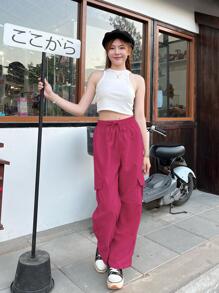 Women Pants - Rosa Fucsia - Ver 1
