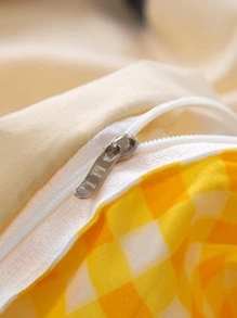 Bộ chăn ga gối đệm họa tiết hoa và cây 3 món, bao gồm 1 vỏ chăn và 2 vỏ gối. Lõi bên trong không được bao gồm - Nhiều màu - Xem 5