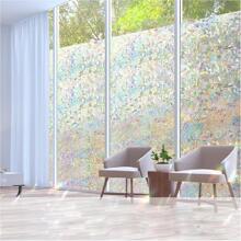 1 PVC Trang Trí Bộ Phim, Hiện Đại Hình Học Toàn Phương Hoa Văn Dán Cửa Sổ Cho Gia Đình - Nhiều màu - Xem 1