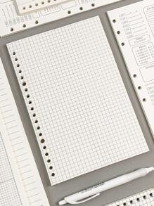 MOKA 1 gói Giấy thay thế lá rời - trắng - Xem 3