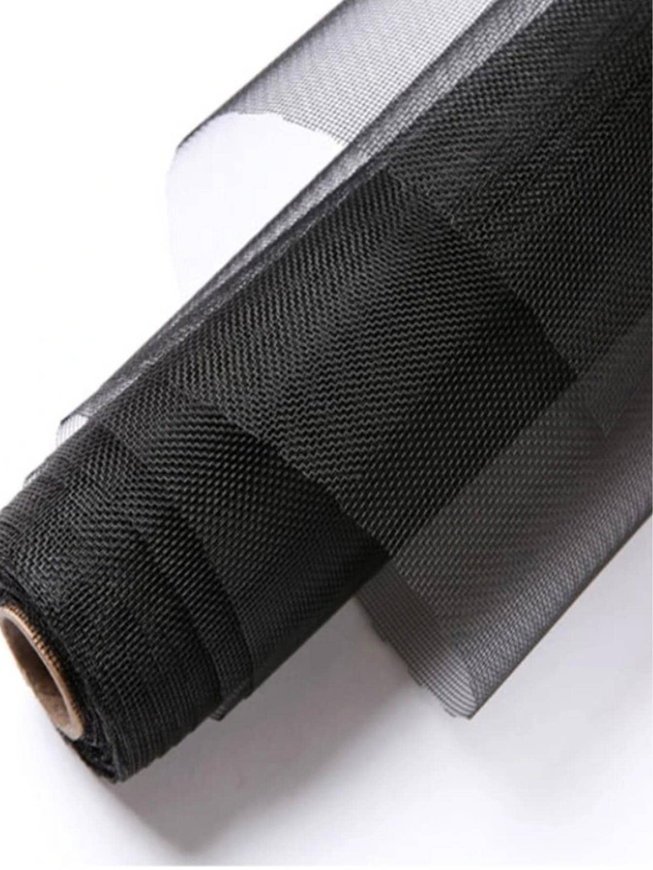 1roll Polyester Window Screen, Simple Black Anti-Mosquito Screen Window ...