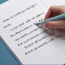 Hands Morandi Coil Notebook Small Book A5 Line Inner Paper Diary School Office Supplies Stationery - Lime Green - View 5