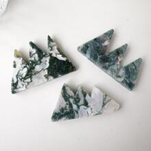 1 đồ thủ công trang trí hình ngọn núi - màu xanh lá - Xem 4