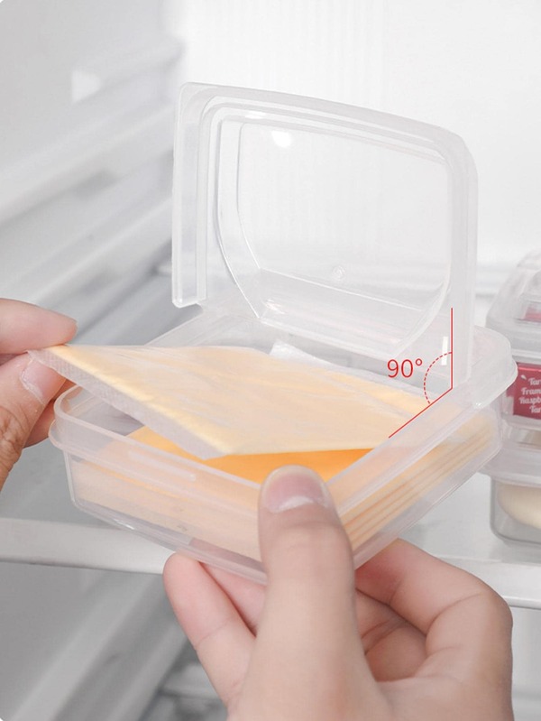 1pc PP Cheese Storage Box, Modernist Freshkeeping Storage Box For Refrigerator SHEIN USA