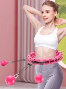 1pc Detachable Exercise Hoop - Purple - View 3