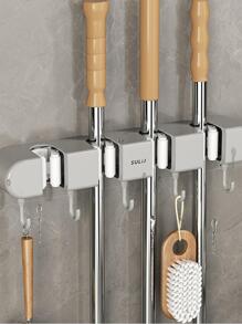 1入組塑膠拖把架 - 白色 - 查看 6