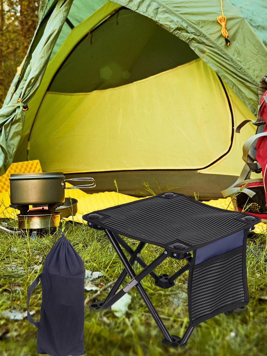 Silla de camping plegable - Gris - Ver 1
