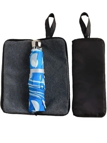 纯色雨伞收纳袋黑色，杂物袋学校用品学校配件返校大学生收纳袋