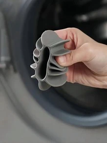 6pcs Plain Laundry Ball - Grey - View 6