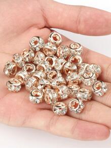 10 cái/bộ Thời Trang Rhinestone Trang Trí Nội Thất DIY Bead Cho Phụ Nữ Cho Đồ Trang Sức DIY Làm - Vàng - Xem 2