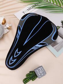 1 pieza Sillín de bicicleta de silicona - Azul - Ver 1