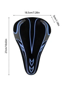 1 pieza Sillín de bicicleta de silicona - Azul - Ver 11