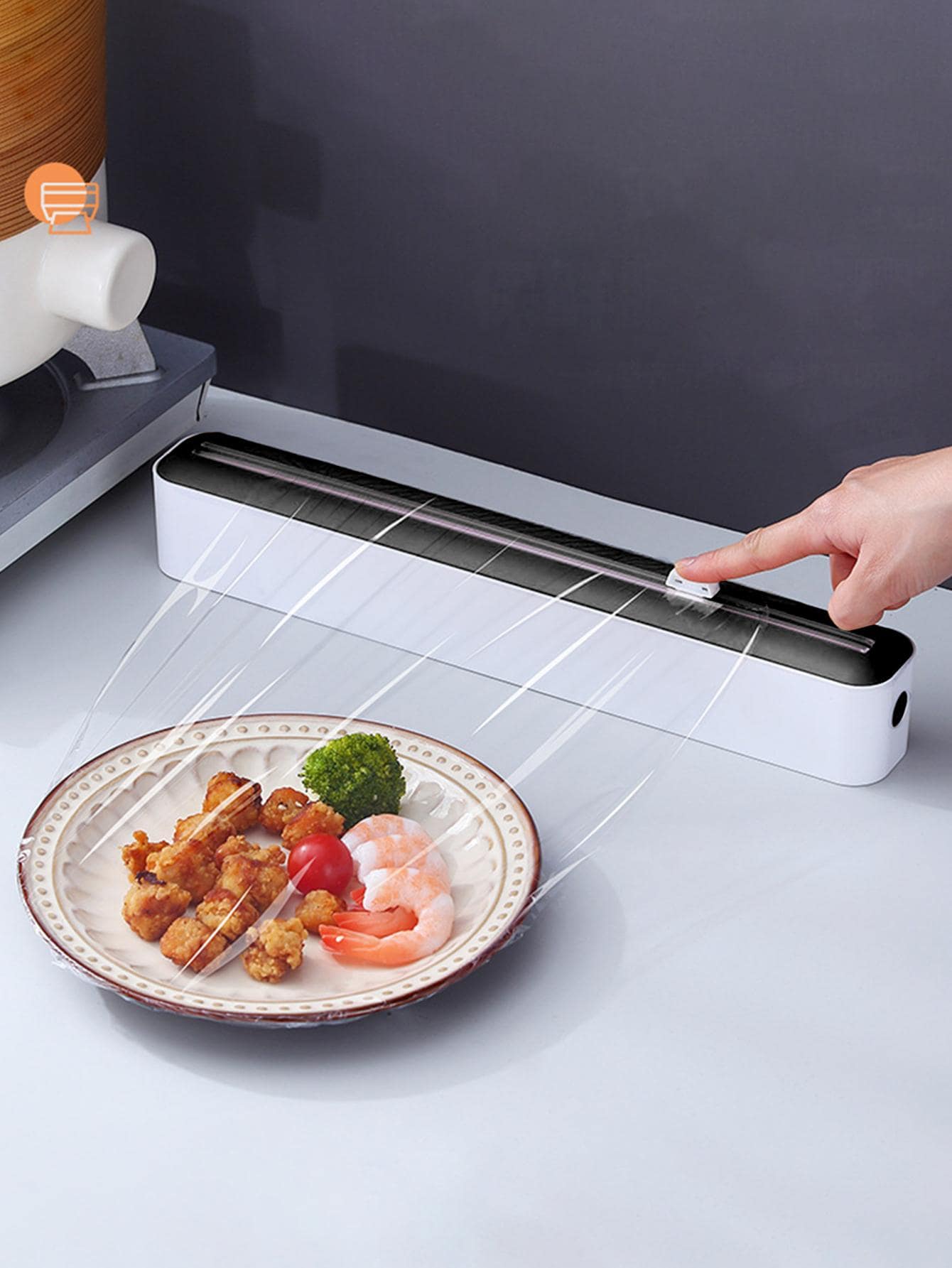 Hộp nhựa bọc 1 cái - màu đen - Xem 1