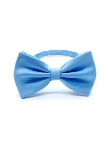 1 chiếc cà vạt thắt nơ thời trang cho nam cho cuộc sống hàng ngày - Màu xanh nhạt - Xem 3