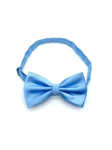 1 chiếc cà vạt thắt nơ thời trang cho nam cho cuộc sống hàng ngày - Màu xanh nhạt - Xem 1