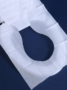 10 片/50 片/100 片一次性马桶座套纸，适用于旅行，可溶解浴室装饰秋季装饰