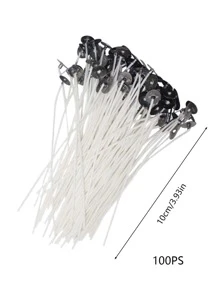 100pcs Candle Wick - White - View 3