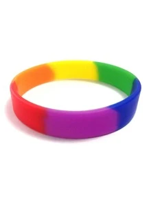 6pcs Mixed Color Party Bracelet - Multicolor - View 6