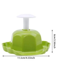 1 miếng nhựa bảo vệ ngón tay chống cắt - màu xanh lá - Xem 3