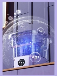 1 pieza Limpiador electrónico ABS portátil lavado moderno plegable para casa - Verde - Ver 9