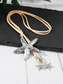 1 Vintage Hợp Kim Kẽm Sao Biển Mặt Dây Chuyền Vòng Cổ Cho Nữ Trang Trí Hàng Ngày - Nhiều màu - Xem 3